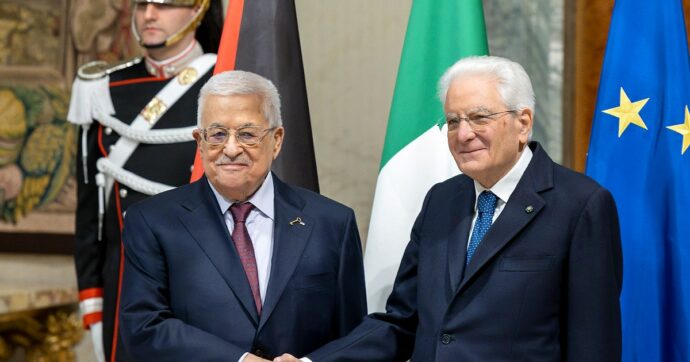 Mattarella incontra Abu Mazen: “Violenza inaccettabile a Gaza”. Il capo dell’Anp: “Noi disponibili a riconoscere Israele”