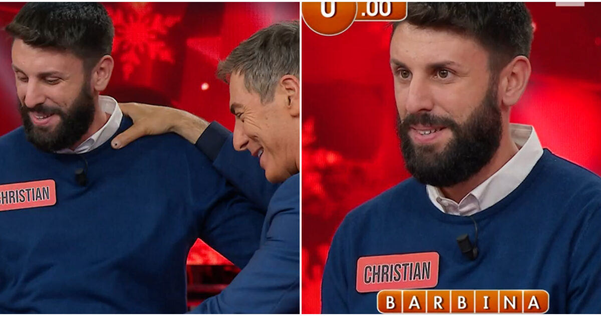 Il super campione Christian Giordano perde a L’Eredità dopo un mese di vittorie: “A lui il secondo montepremi più alto di sempre”