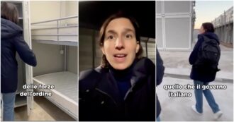 Copertina di Schlein visita il centro migranti di Gjader e posta il video sui social: “Guardate con i vostri occhi, è vuoto. Buttati 800 milioni”