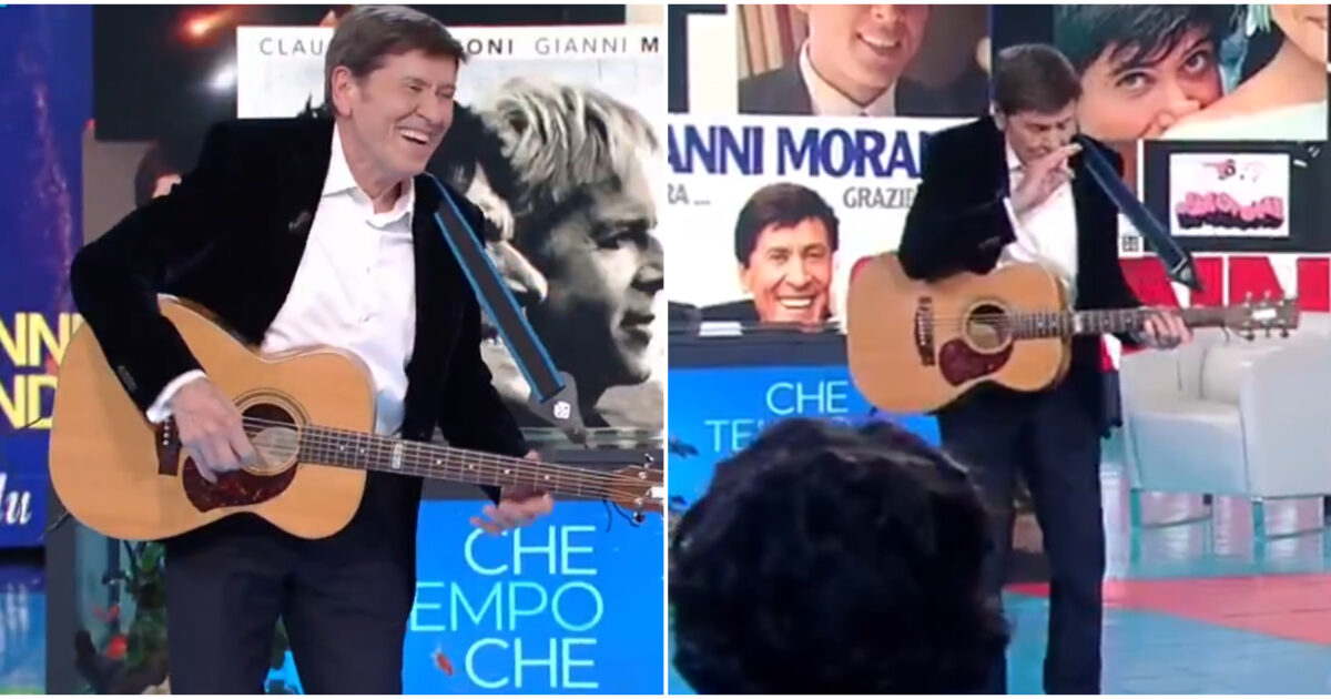 Incidente per Gianni Morandi a Che Tempo che fa: “Mi è andata di traverso”. Poi l’aneddoto su Fabrizio De André: “Mi disse: ‘Canzone di mer*a quella’”