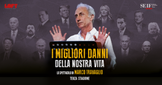 Copertina di I migliori danni della nostra vita, terza stagione – Lo spettacolo di Marco Travaglio: tutte le date del tour