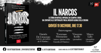 Copertina di Il Narcos – La storia di Raffaele Imperiale da Scampia a Dubai. La diretta con De Crescenzo, Montanino, Iurillo e Lillo