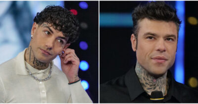 Copertina di “Fedez appena vede un po’ di hype ci si fionda. Con Chiara eravamo a cena, parlavamo tranquilli, ma con i paparazzi addosso è diventato scoop”: parla Tony Effe