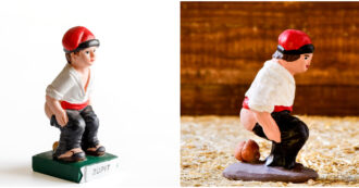 Copertina di Tutti pazzi per il “Caganer”, il pastore che fa la cacca nel presepe catalano va a ruba ogni Natale. Tra i fan c’è anche Roberto Saviano: “Non è sfregio verso il Natale”