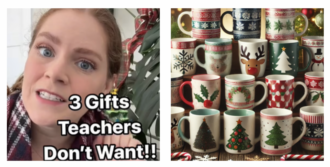 Copertina di “Noi insegnanti non siamo contenti quando i genitori degli alunni ci regalano queste tre cose”: la lista della maestra è virale