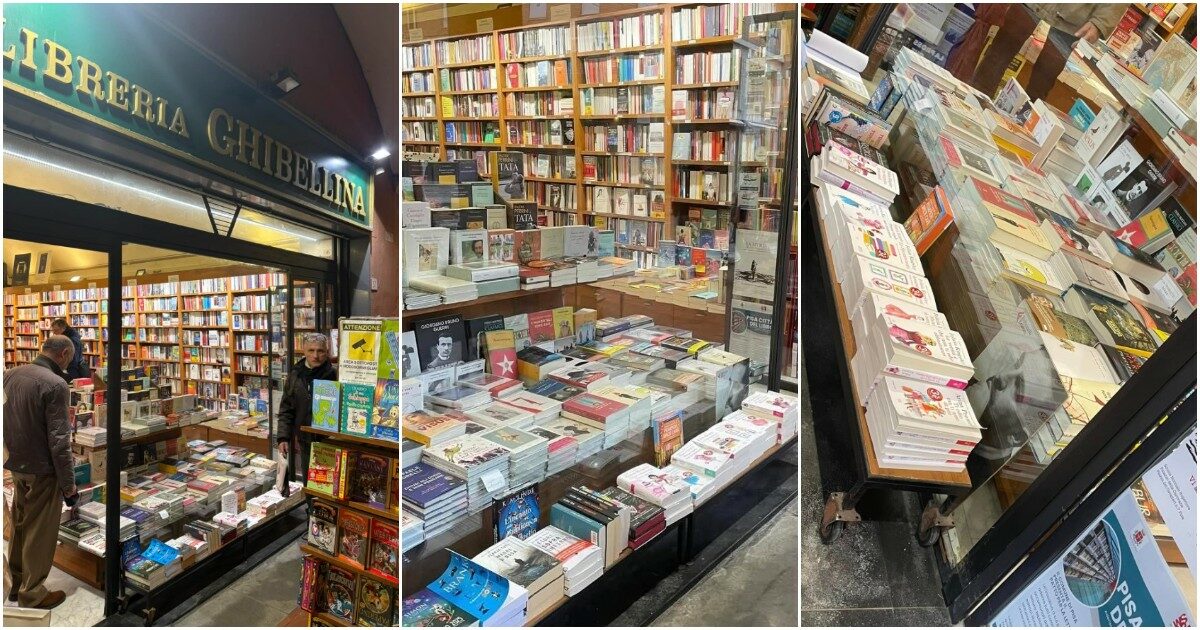 L’incredibile multa del sindaco di Pisa: 100 euro alla libreria perché espone i volumi fuori dal negozio. “Indecorosi? Non si può sentire”