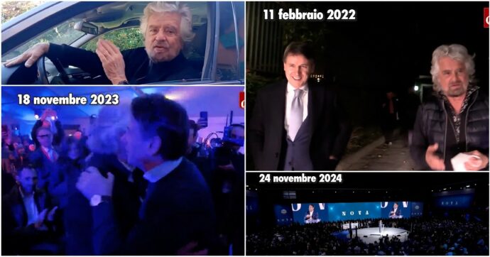 Copertina di Grillo-Conte, da “Specialista dei penultimatum” a “Padre padrone”: storia di un amore mai nato. Il videoblob di uno scontro giunto al capolinea