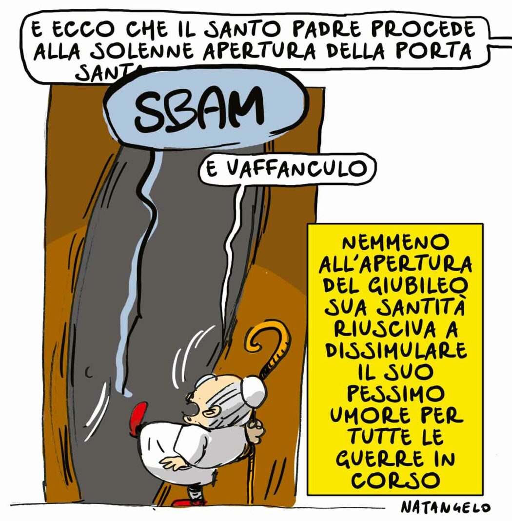 La vignetta di Natangelo