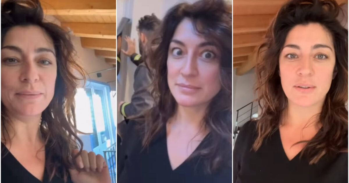 Elisa Isoardi resta chiusa fuori casa prima del pranzo di Natale: “Sono stata costretta a chiamare i pompieri”