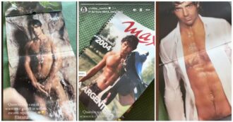 Copertina di Cristina Marino trova il calendario con le foto di Luca Argentero nudo a casa della suocera: ecco la sua reazione