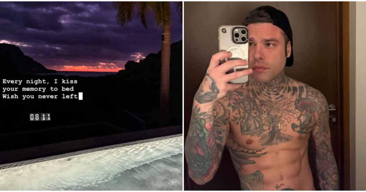 Fedez e la misteriosa dedica d’amore: “Ogni notte bacio il tuo ricordo…Vorrei che non te ne fossi mai andata”. Un messaggio per Chiara Ferragni?