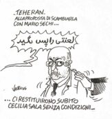 Copertina di La vignetta di Vauro