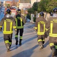 Due pedoni le vittime nell’incidente avvenuto questa mattina in zona Torrette ad Ancona, 4 Gennaio 2025. ANSA/DANIELE CAROTTI