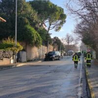 Due pedoni le vittime nell’incidente avvenuto questa mattina in zona Torrette ad Ancona, 4 Gennaio 2025. ANSA/DANIELE CAROTTI