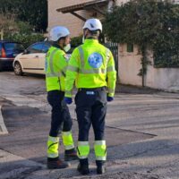 Due pedoni le vittime nell’incidente avvenuto questa mattina in zona Torrette ad Ancona, 4 Gennaio 2025. ANSA/DANIELE CAROTTI