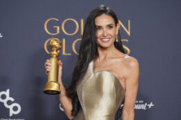 Copertina di Golden Globe 2025, il riscatto di Demi Moore: “Mi dissero che ero una attrice da popcorn. Ho pensato fosse finito tutto poi The Substance mi ha salvata”