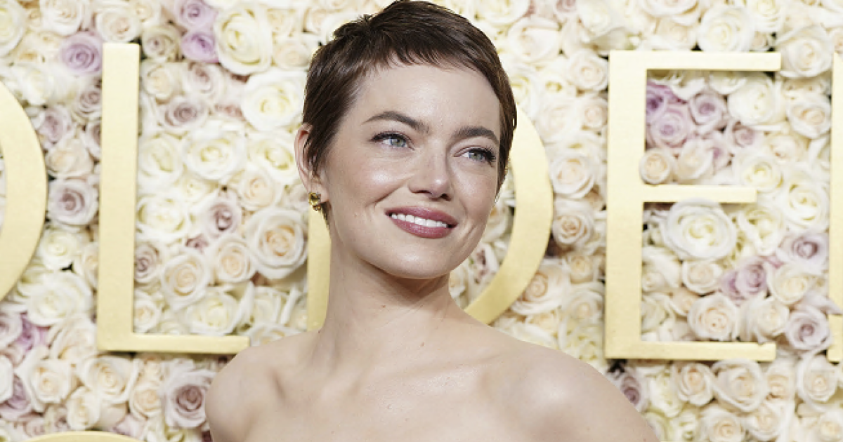 Golden Globe 2025, Emma Stone come Audrey Hepburn: sul red carpet tutti pazzi per il suo “pixie cut”