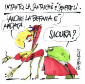 Copertina di La vignetta di Mora