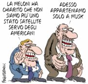 Copertina di La vignetta di Franzaroli