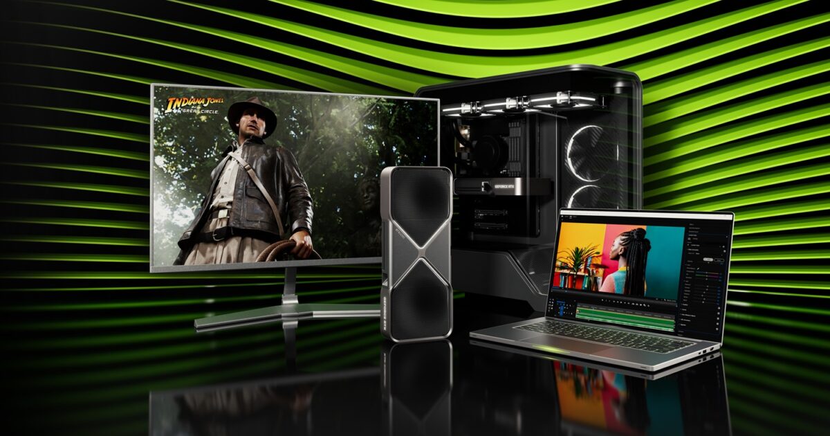 NVIDIA: al CES 2025 presentata la nuova generazione delle sue GPU GeForce RTX