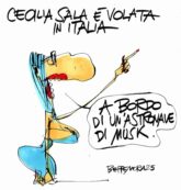 Copertina di La vignetta di Beppe Mora