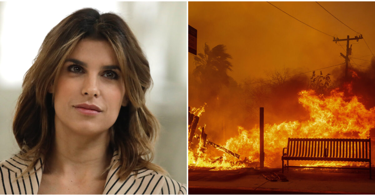 Elisabetta Canalis terrorizzata dagli incendi di Los Angeles: “Non vivo nella zona interessata dai roghi, oggi vedo le fiamme da casa mia”