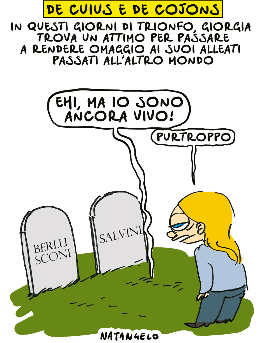 La vignetta di Natangelo