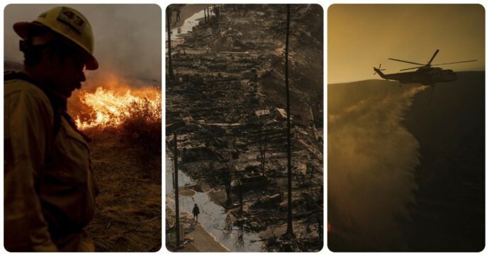 La California devastata dagli incendi, in fumo un’area grande quanto San Francisco. Venti sciacalli arrestati, indetto il coprifuoco