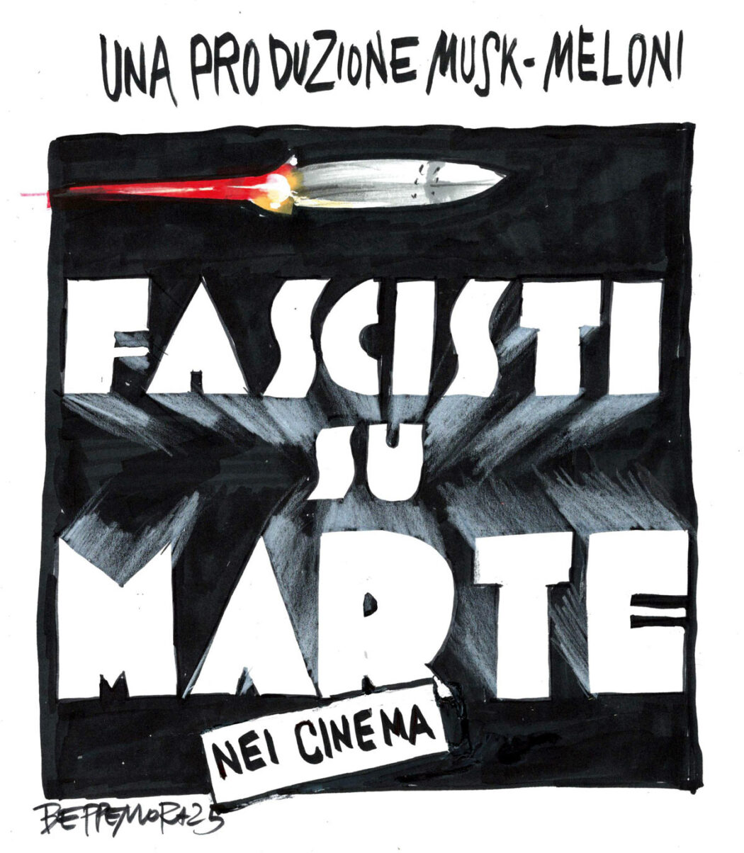 La vignetta di Beppe Mora