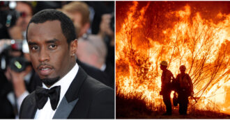 La villa di Puff Daddy a Los Angeles si è salvata mentre le fiamme hanno distrutto tutta l’area circostante