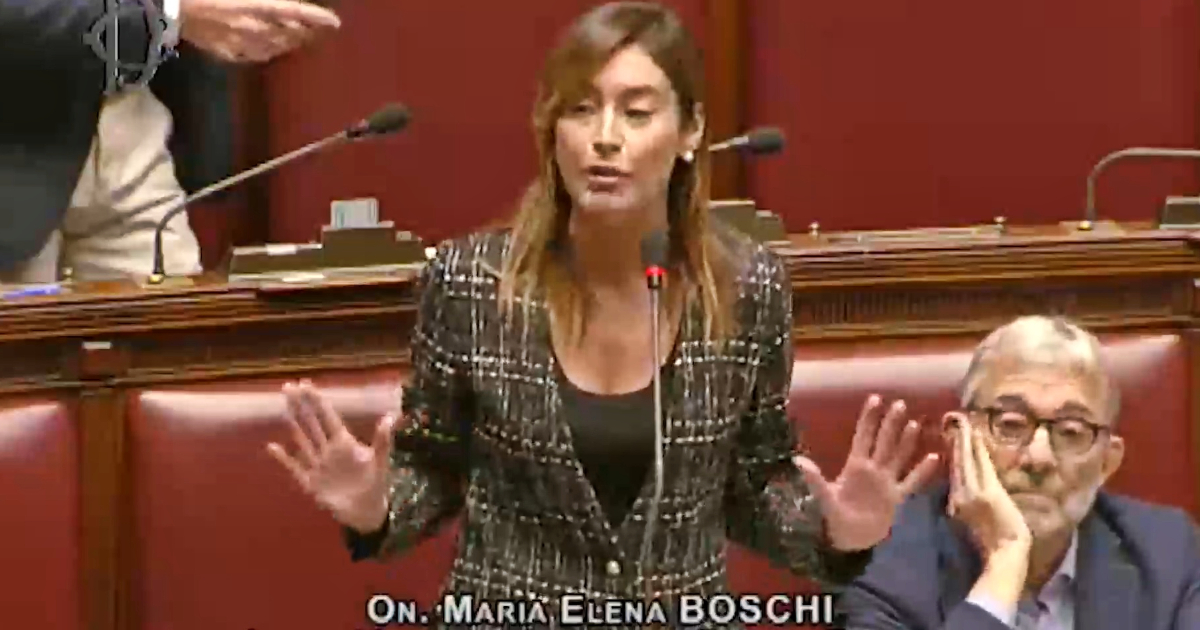 Boschi a Meloni in Aula: “C’è un posto speciale all’inferno per le donne che non aiutano le donne”