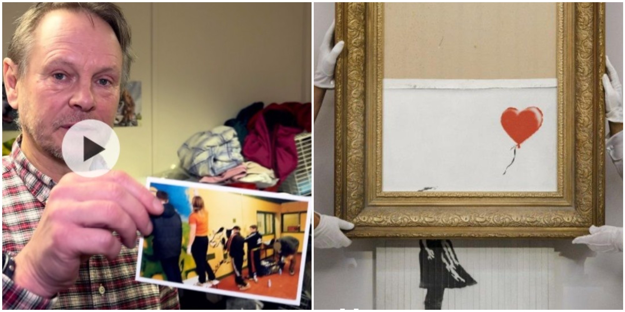 Spuntano le foto inedite di Banksy da giovane, insegnava agli adolescenti come realizzare graffiti: “La paga era 50 sterline, amava lavorare con i ragazzi”