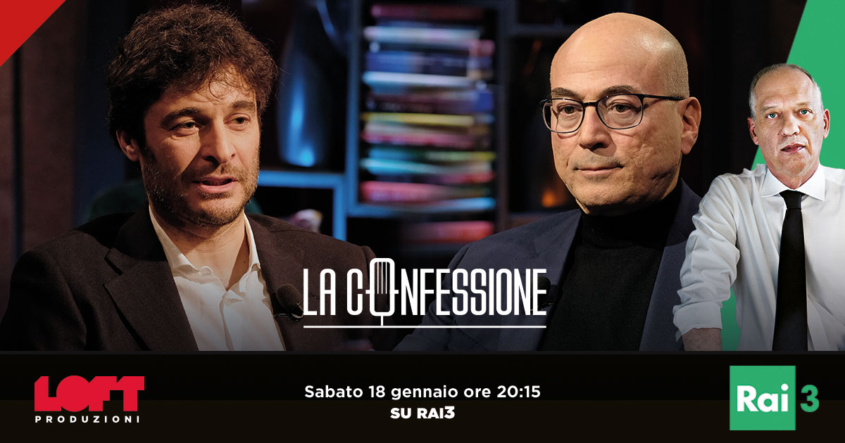 La Confessione di Peter Gomez alle 20.15. Cazzullo sul “duce delinquente”, Guanciale e “il corpo politico dell’attore” – LE ANTICIPAZIONI