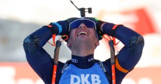 Copertina di Giacomel favoloso, il biatleta si prende la prima vittoria individuale in carriera: battuto nel finale il “mostro sacro” Johannes Bø