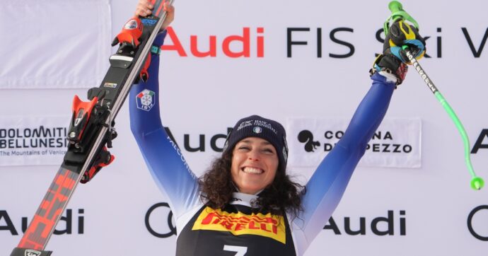 Federica Brignone vince il SuperG di Cortina 2025 - Il Fatto Quotidiano