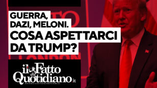 Copertina di Guerra, dazi, Meloni. Cosa aspettarci da Trump? Segui la diretta con Peter Gomez