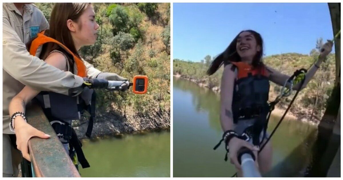 Istruttore di bungee jumping butta giù dal ponte una ragazza terrorizzata e in lacrime: polemiche furiose per il video di TikTok diventato virale