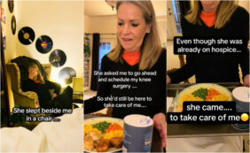 Copertina di “Lascia che mi prenda cura di te per l’ultima volta”: il desiderio di una madre prima di morire in un video virale su TikTok