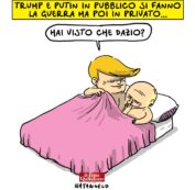 Copertina di Il lettone di trump
