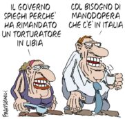 Copertina di La vignetta di Franzaroli