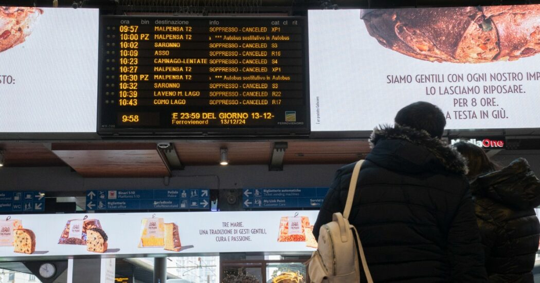 Sciopero delle Ferrovie, treni a rischio dalle 9 alle 17: possibili ripercussioni sulla circolazione