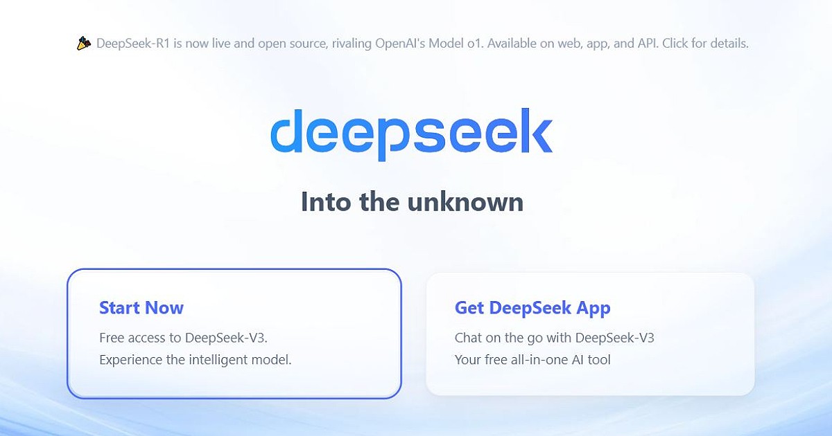 La start up cinese DeepSeek affossa i titoli tech sulla Borsa Usa: ha lanciato un chatbot a basso costo che compete con le versioni top dei concorrenti