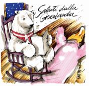 Copertina di La vignetta di Beppe Mora