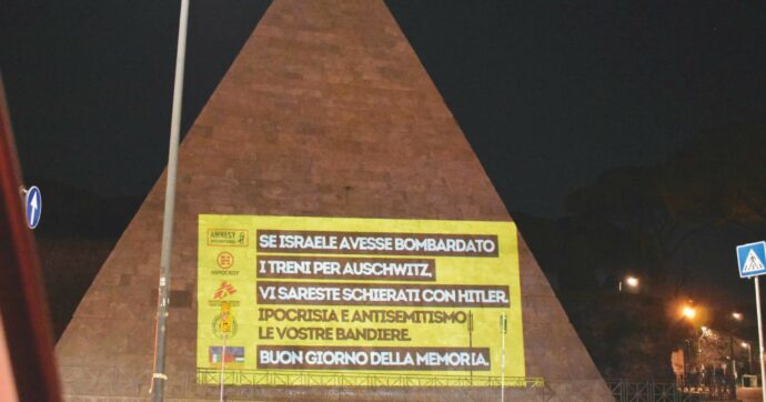 Scritte pro Israele a Roma: “Le Ong sono antisemite”