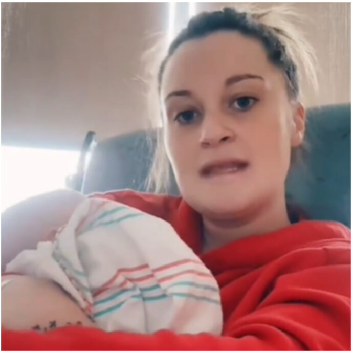 Mamma influencer vuole un panino e per chiamare l’infermiera stacca il monitor ospedaliero della figlia neonata: il video virale sui social scatena il dibattito