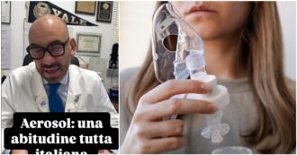 Copertina di Matteo Bassetti: “L’aerosol non serve assolutamente a niente. Il cortisone ha lo stesso effetto della soluzione fisiologica”. Ecco a quali casi si riferisce e quando può aiutare