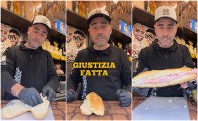 Copertina di “Giustizia è fatta”: il tiktoker Donato De Caprio commenta in lacrime la sentenza per l’omicidio di sua madre e le dedica un panino: “Era il suo preferito”