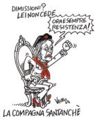 Copertina di La vignetta di Vauro