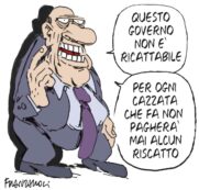 Copertina di La vignetta di Franzaroli