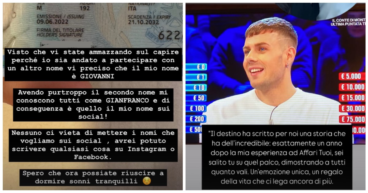 Giovanni vince 40mila euro ad “Affari tuoi”, poi l’incredibile scoperta: “La sua fidanzata Jessica aveva già vinto 115 mila euro, coincidenze?”